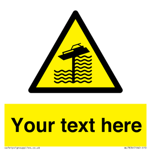 Custom warning grounding on weir